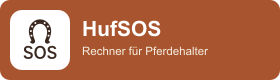 HufSOS Banner: Rechner für Pferdehalter